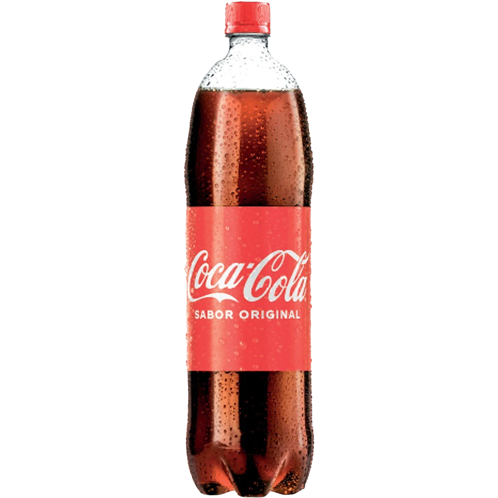 Cola de litro Coca Cola